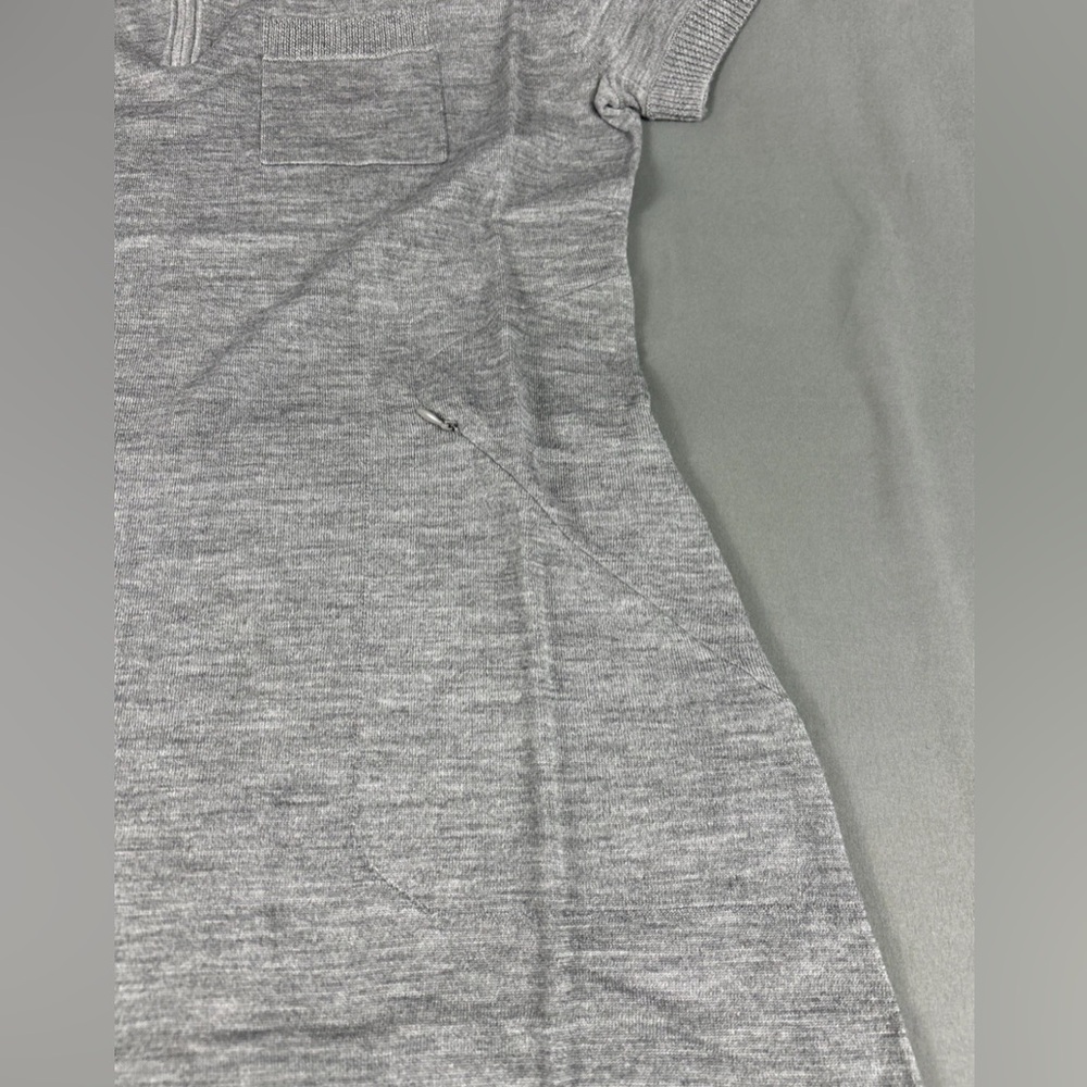 G/FORE G4 Womens Sweater Dress Pocket XL Gray Wool - Picture 2 of 9